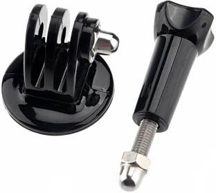 MILLETS Black Tripod Mount Adapter with Screw and Nut Flash Shoe Adapter