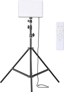 WHEELZ&MOUNTZ LED Soft Light Panel Studio Photo Recording Remote Control 7ft Tripod Stand Flash