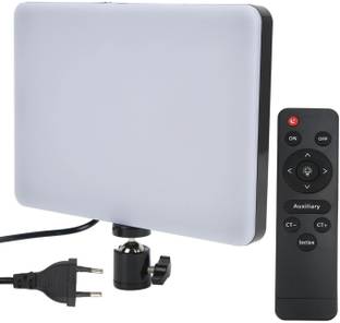 POZUB LED Studio Stream/Makeup Photography Panel Light Remote Control Camping Video Flash