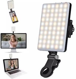 SCALEBEE LED Video Conference Light Kit with Clip for iPhone/Tablet/Laptop (3 Light Mode) Flash