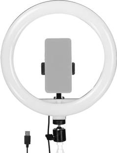 Prolite Ring Light 10 inch LED Light with Mobile Holder | Color & Brightness Control | Ring Flash