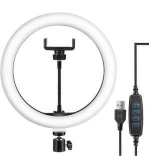 Gadgetzilla 14 Inch Professional Ring Light with USB Support - Dual Temperature Lights Ring Flash