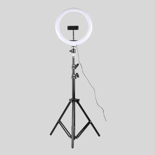 VIJYIONCS Ring Light with tripod stand for Smartphone PhotoVideo Tiktok makeup Ring Flash