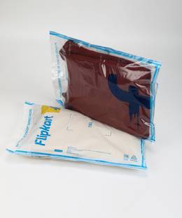 Flipkart Transparent Security Bag LDPE SB2 10 inch x 13 inch