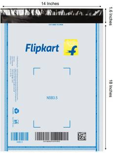 Flipkart Security Bag LDPE NSB3.5 18 inch x 14 inch