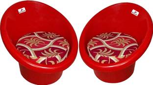 ANJWAR Plastic Living Room Chair