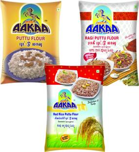 AAKAA white puttu,Red puttu, Ragi puttu