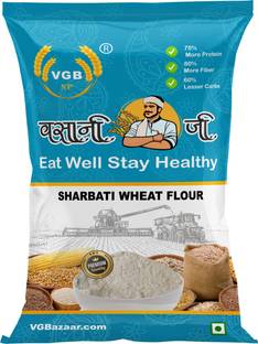 VGBNP 100% Natural & original Sharvati Wheat Flour ( Gehoo ka atta) Gehu Atta- 1kg