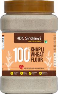 HDC SIRIDHANYA Khapli wheat Flour| Low Carb. & High Dietary Fiber for Easy Digestion