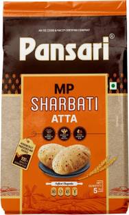 Pansari 100% Natural, Healthy & Tasty MP Sharbati Atta|With Glutten & Preservative Free