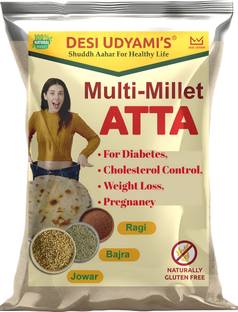 desi udyami Multi Millet Atta for Diabetes, Cholesterol Control, Weight Loss, Pregnancy