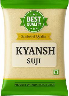 Kyansh 1kg Pack of Soji (Rava) Idly rava (Sooji/Suji)