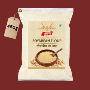 Sambhojanam BEST QUALITY SOYABEAN FLOUR/SOYABEAN ATTA-0.45 kg