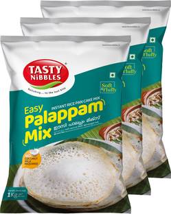 Tasty Nibbles Easy Palappam Mix 1Kg(Pack of 3)