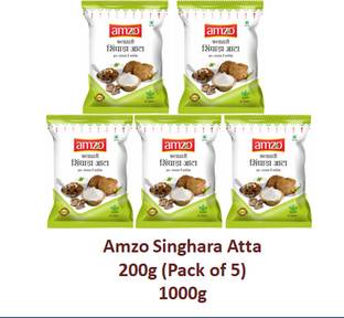 AMZO Singhara Flour Atta Powder, Chest nut Flour Powder,Singhada Singoda 1000g