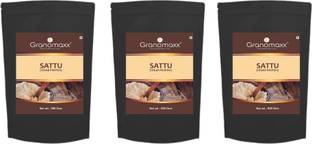 granomaxx Sattu | Vegan Protein | Sattu Powder| 300G x 3 | Superfood | Protein Mix | Pack Of 3
