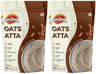 Zerobeli High Fiber Oats Atta | Helps in Weightloss | Good for Heart