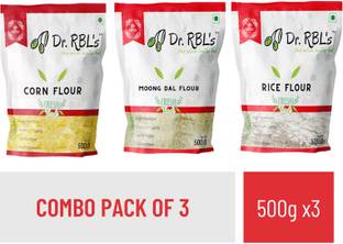 Dr. RBL's Corn Flour Moong Dal Flour Rice Flour