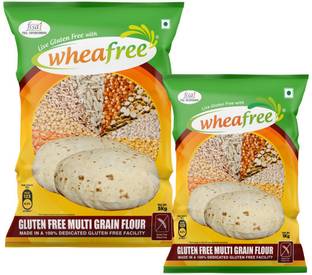 wheafree Gluten Free Multigrain Flour Combo Pack (5Kg and 1Kg)
