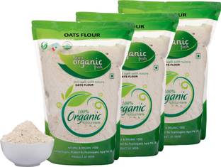 Pearl Organic Fresh Oats Flour 100% Natural High Protein, Iron & Fibre-Rich Atta Healthy Diet Food