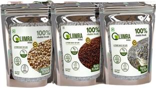 LIIMRA Millet Combo Flour - Jowar, Bajra & Ragi Blend, Gluten-Free & Nutrient-Rich