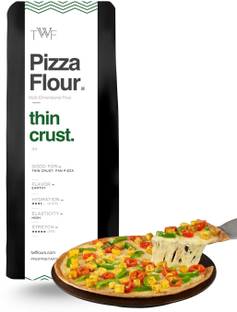 TWF Thin Crust Pizza Flour| High Stretch Ability| Delicious Crispy Pizza| Unbleached