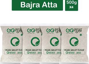 Goshudh Premium Quality Bajra Atta (Pearl Millet Flour)-500gm