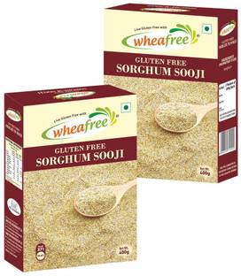 wheafree Gluten Free Sorghum Sooji (Pack of 2 - 400g each)
