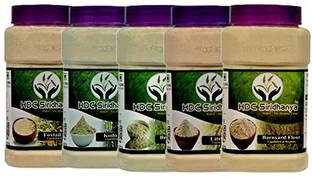 HDC SIRIDHANYA unpolished and organic millets flour combo pack Each Jar 750gm