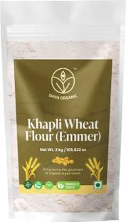 Shiva Organic Khapli Wheat Atta / Emmer Flour | Stone Ground | 100% Whole Grain