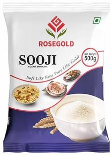 RoseGold Sooji | Semolina | Ideal for Upma, Halwa, Prasad, Idli