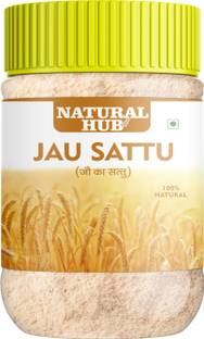 Natural Hub Healthy Barley Sattu | Jau ka Sattu | Rich in fiber & Protein 490gm