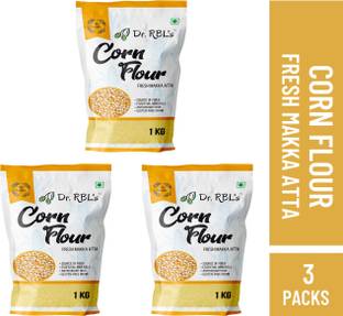 Dr. RBL's Natural Corn Flour| Makka/Maize Atta For Cooking | Fresh Corn Powder|Gluten Free
