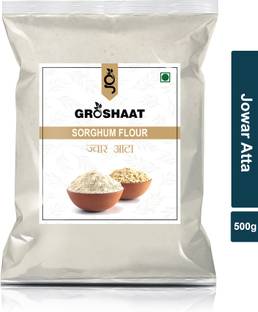 Groshaat Jowar Atta (Sorghum Flour)- 500gm Pack