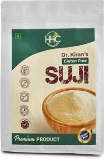 Dr. Kiran's Gluten Free Suji |Wheat-free Sooji|Semolina |Suji Rava|Combo (750Grm)