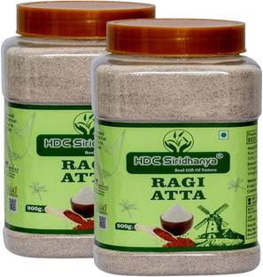HDC SIRIDHANYA Natural Organic Sprouted Ragi flour / Atta, organically grown from Andhra
