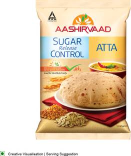 AASHIRVAAD Sugar Release Control Atta | Low in GI, Great in Taste |