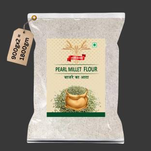 Sambhojanam Best Quality Bajra Atta/Pearl Millet Flour 900 gm