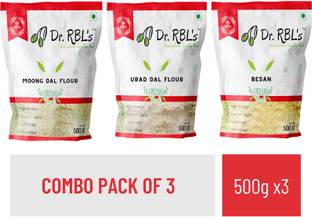 Dr. RBL's Moong Dal Flour Urad Dal Flour Besan