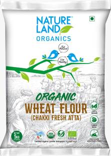 Natureland Organics Whole Wheat Chakki Atta
