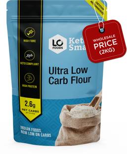 Lo! Foods Ultra Low Carb Keto Atta | Keto Flour for Keto Diet | Diabetic Weight Loss