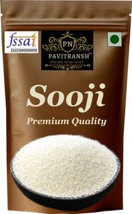 pavitransh Sooji - Fine Semolina Flour For Cooking & Baking, Rava for Idli