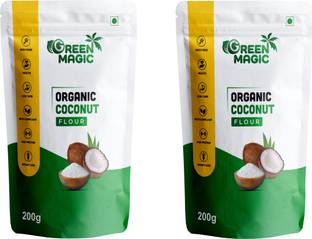Green Magic Organic Coconut Flour (Pack of 2)