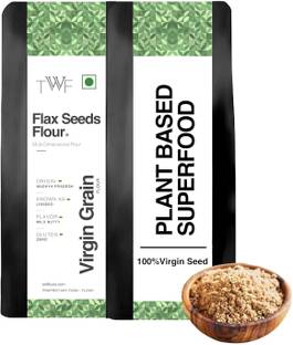 TWF Roasted Flax Seeds Flour|100% Virgin Seeds|Gluten Free