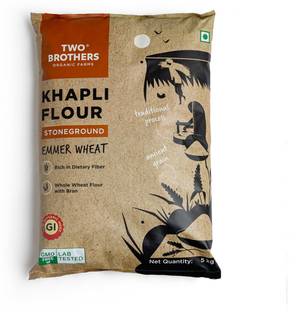 Two Brothers Organic Farms Chakki Fresh Pure Khapli Atta