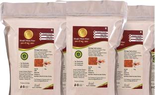 Kedars Product Khapli Wheat Flour/Emmer wheat flour, Low gluten Wheat flour, Gahu flour 3 kg