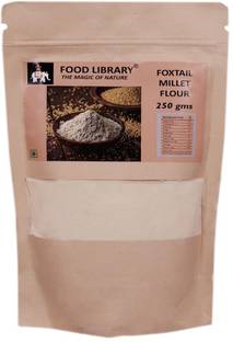 FOOD LIBRARY THE MAGIC OF NATURE Organic Gluten Free Natural Millets Flours. (Foxtail MIllet Flour)