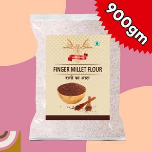 Sambhojanam Best Quality Ragi Atta/Finger Millet Flour 900 gm