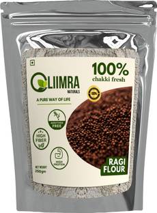 LIIMRA Finger Millet Ragi Flour - 100% Pure, Gluten-Free, and Packed with Nutrients