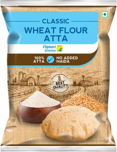 Classic Wheat Flour Atta by Flipkart Grocery